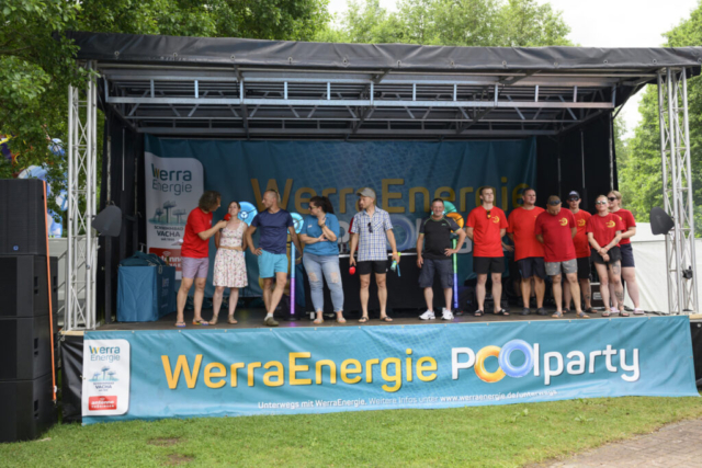 WerraEnergie Poolparty mit Antenne Thüringen. Eventfotografie Stephan Schrön